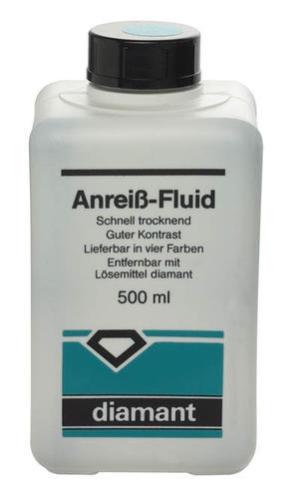 Rits-färg / märkfärg. BLÅ, 500ml