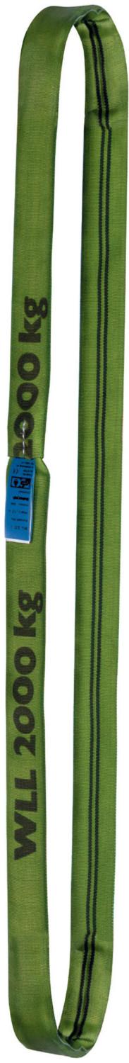 Rundslingor, 4000kg grå, 1,5m effektiv längd, omfång 3m