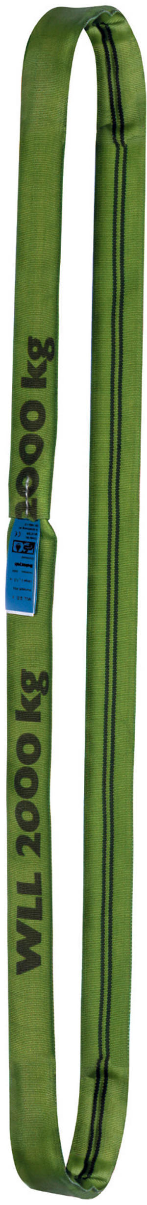 Rundslingor, 4000kg grå, 1,5m effektiv längd, omfång 3m