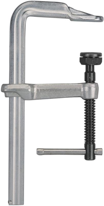 Skruvtving Helt I Stål, 300X140Mm, Med T-Handtag, Format