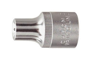 Hylsor TORX®, yttre-TORX E20 1/2-drivn. FORMAT