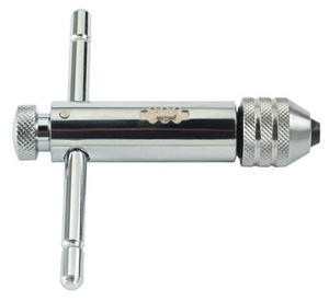 Gängtappshållare med spärr, för DIN M5-M12 / ISO M6-M12, 110mm, FORMAT