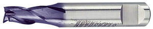Pinnfräs HSS-E PM TiALN DIN327D, 2-skär, 10mm, kort, skaft HB, typ N, FORMAT