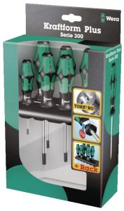 Skruvmejselsats Torx® Med Hål, 6 Delar, T10-40, Wera