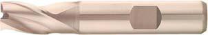 Pinnfräs HSS Co8 DIN327D, 2-skär, 8,5mm, kort, skaft HB, typ N, FORMAT