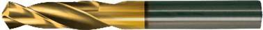 Spiralborr HSS Co5 TiN, DIN1897, typ GU, 6,2mm, extra kort, GÜHRING