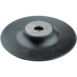 Stödtallrik gummi, 180mm M14, Format