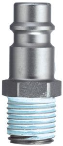 Anslutningsnippel, stål, med utv. gänga G 1/4" NW 7.2