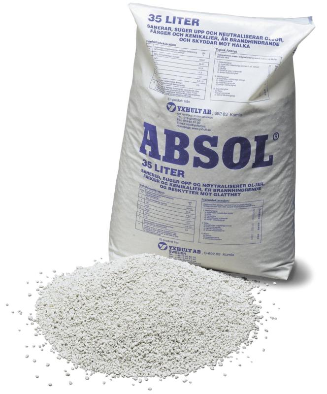 Absol 40 liter säck, ca 16 kg