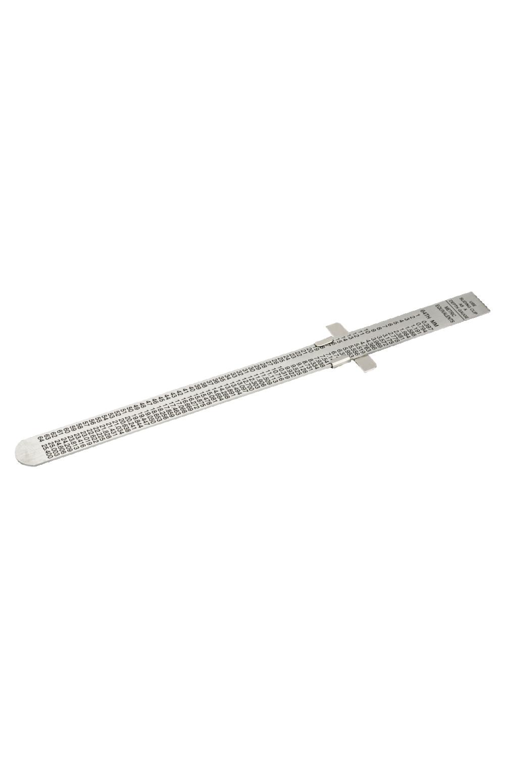 Linjal Stål Böjbar 160 Mm