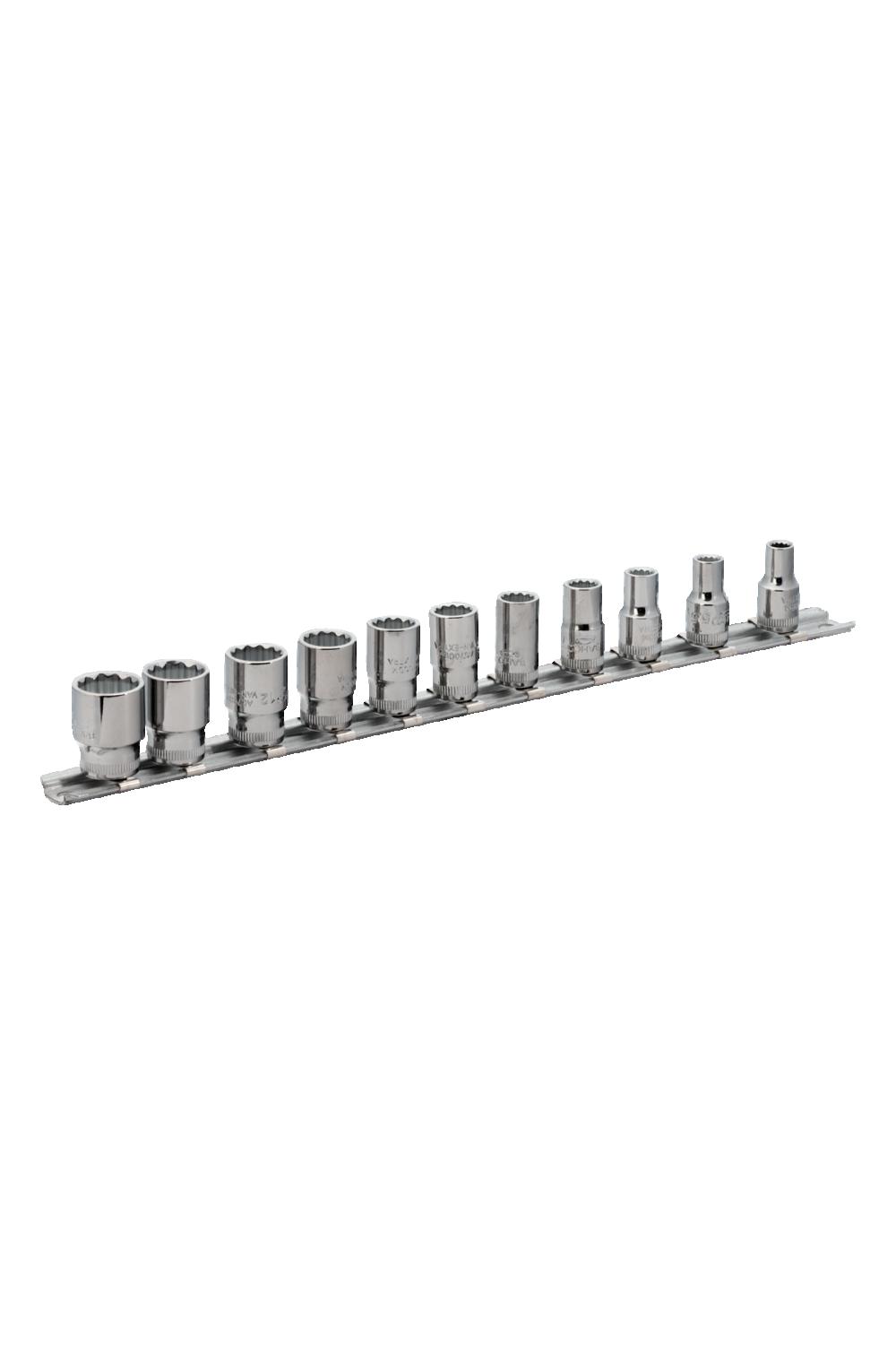 Hylssats 12-K 1/4" På Skena