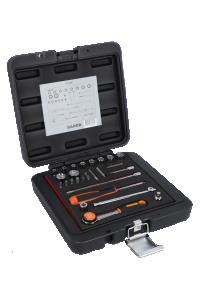Hylsnyckelsats 1/4" 27 Delar