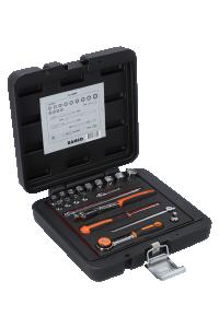 Hylsnyckelsats 1/4" 20 Delar