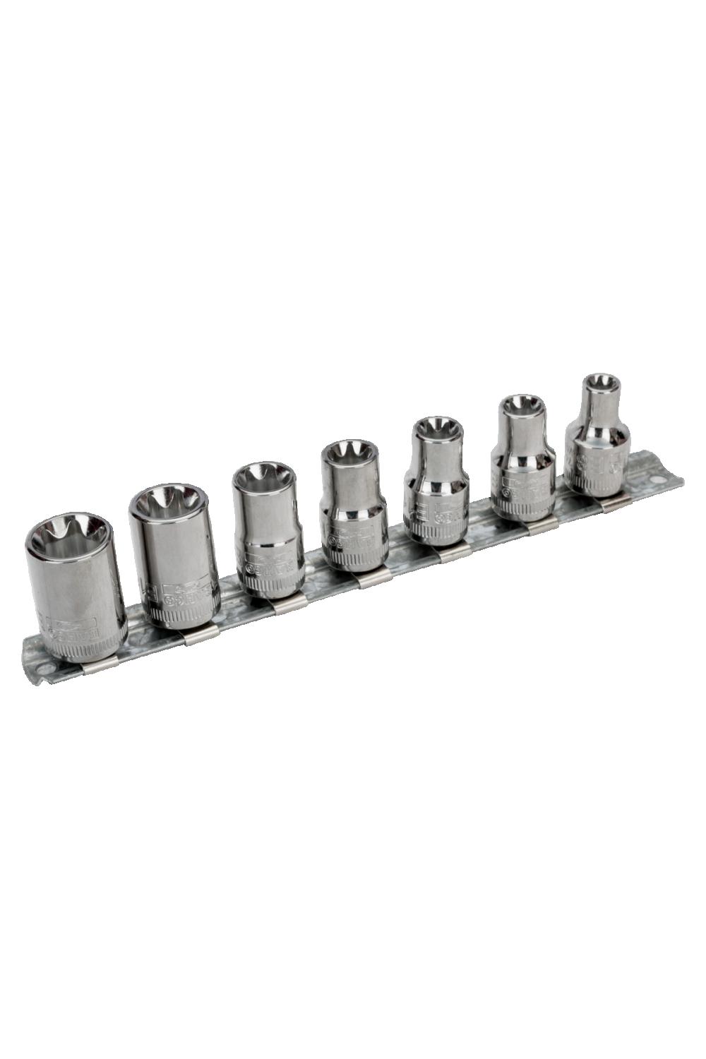 Hylssats 3/8" På Skena Torx