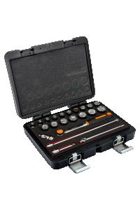 Hylsnyckelsats 3/8" 22 Delar