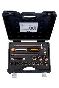 Hylsnyckelsats 1/2" 6-K 18 De