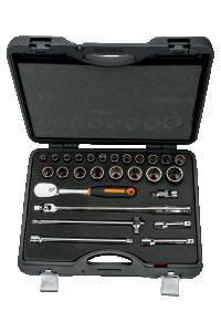 Hylsnyckelsats 1/2" 12K Mm 25