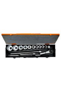 Hylsnyckelsats 3/4" 15 Delar