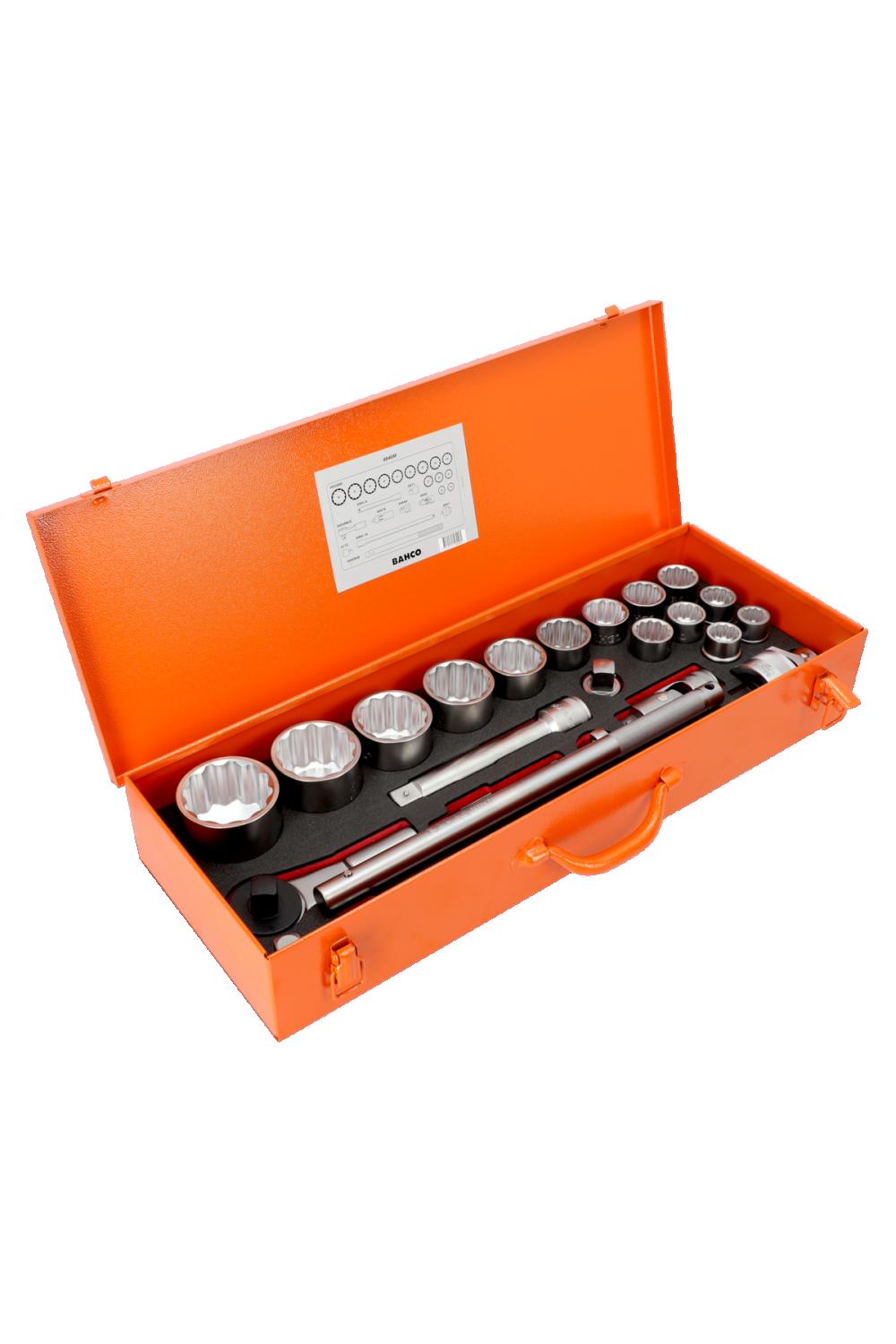 Hylsnyckelsats 3/4" 24 Delar