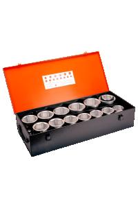 Hylsnyckelsats 1", 46-80mm 19 delar