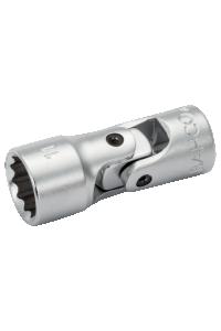Ledhylsa 1/4" 12-Kant 10 Mm