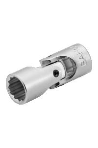 Ledhylsa 1/4" 12-Kant 1/2"