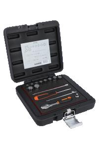 Hylsnyckelsats 1/4" 15 Delar