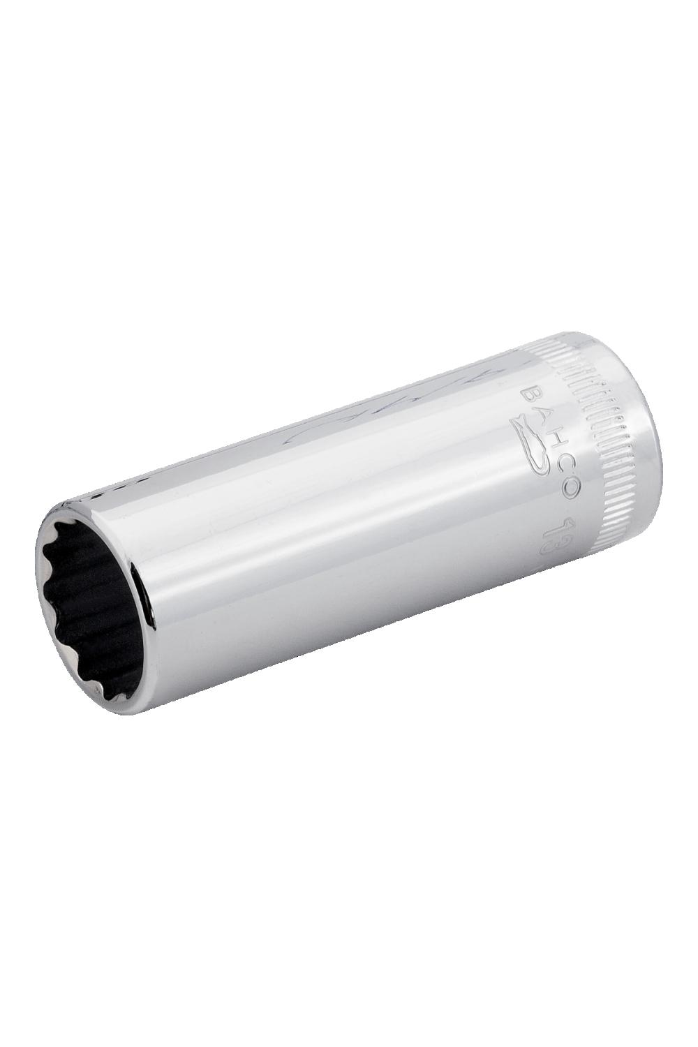 Hylsa 1/4" 12-Kant Lång 8 Mm