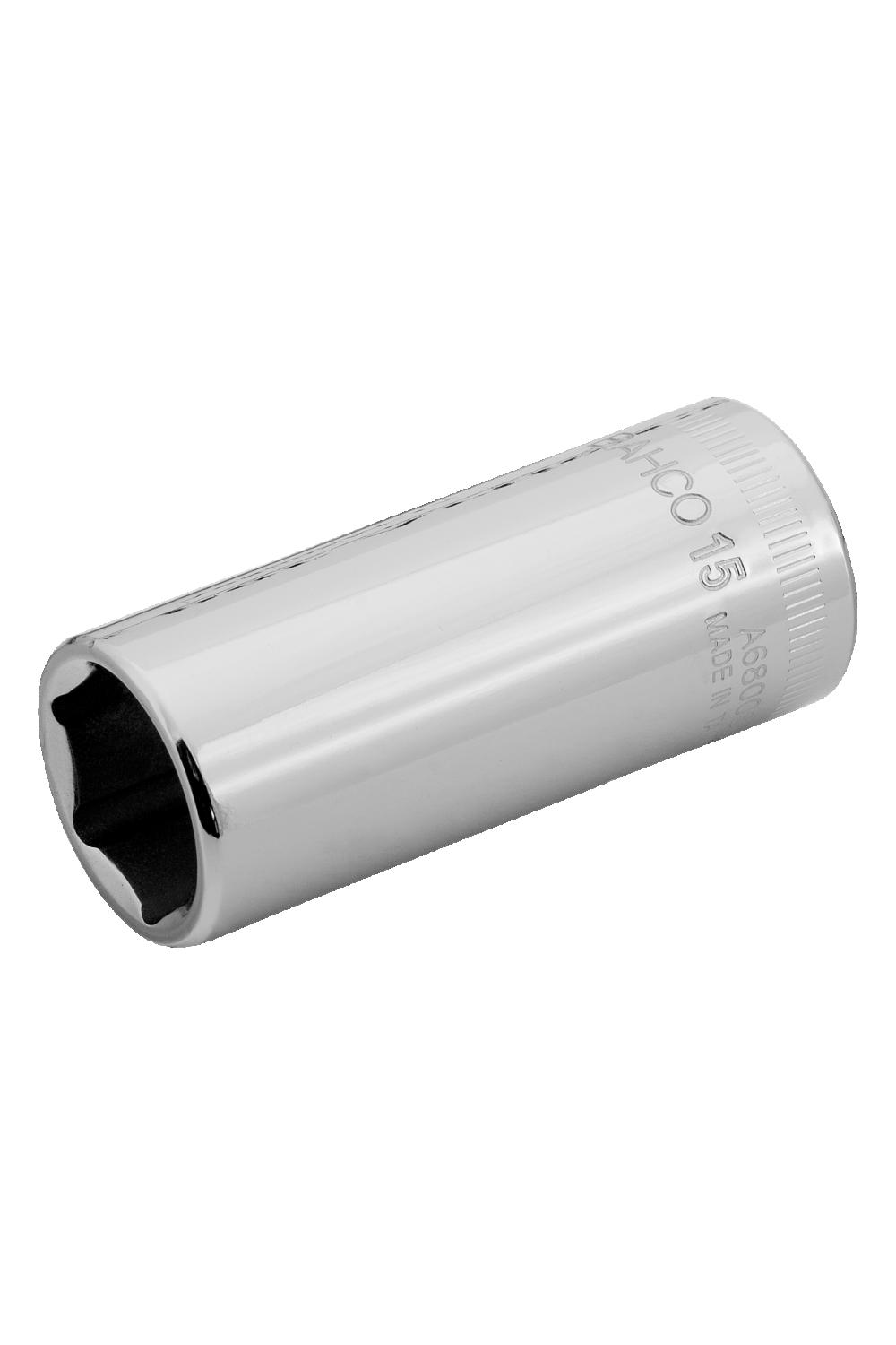 Hylsa 1/4" 6-Kant Lång 9 Mm