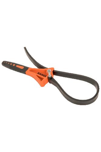 Universal oljefiltertång med gummirem, 150mm, Bahco
