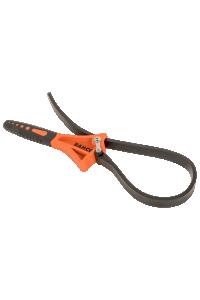 Universal oljefiltertång med gummirem, 150mm, Bahco