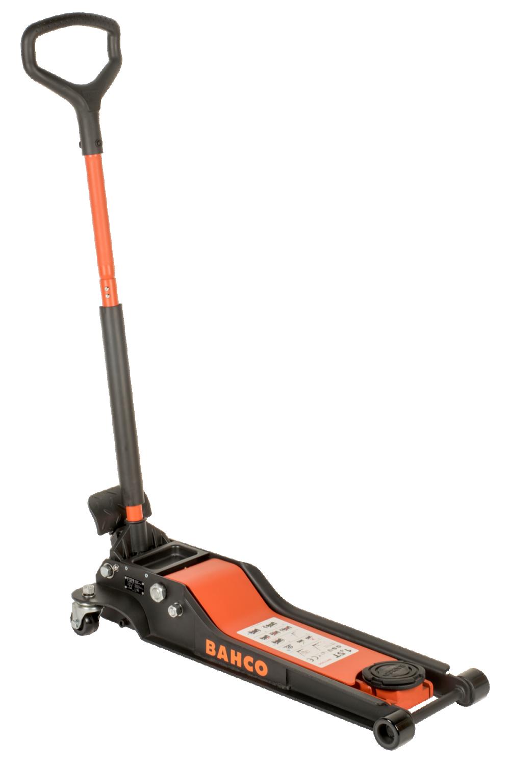 Domkraft 1,5 T, extra låg ingångshöjd + extra lång räckvidd, Bahco