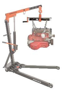 Motorlyft med lastbalansering 680 kg, Bahco