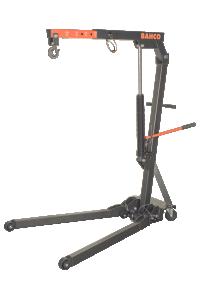 Ihopfällbar verkstadskran, 1 ton, Bahco