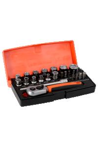 HYLSNYCKELSATS 1/4" TUM 25 DE