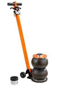 Tvåstegs tryckluftsdomkraft, långt handtag, 2 T, Bahco