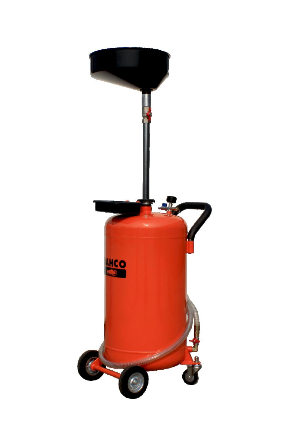 Spilloljeuppsamlare med behållare på 90 liter