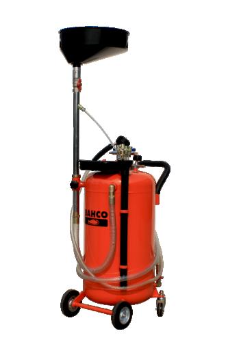 Spilloljeuppsamlare med sugfunktion, 90 liter