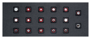 Fit&Go 1/3 skumplastinlägg med oljeplugghylsor – 17 delar