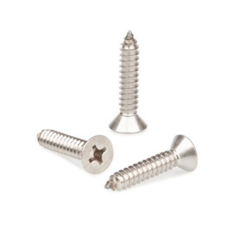 Försänkt kryssplåtskruv FxS ST2.9x9.5 A4 POZI