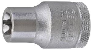 Hylsa 1/2" Torx E18x40mm Gedore