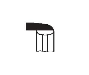 Invändig svarvstål HM P25/30 likn. DIN263 höger 32x32 WILKE