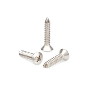 Kullerförsänkt kryssplåtskruv KFxS ST2.9x13 A4 POZI