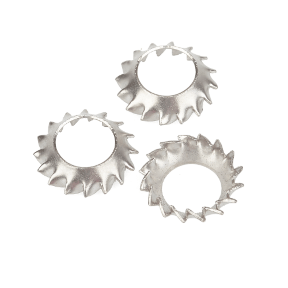 Invändigt fintandad låsbricka LB-IZ M20 FZB