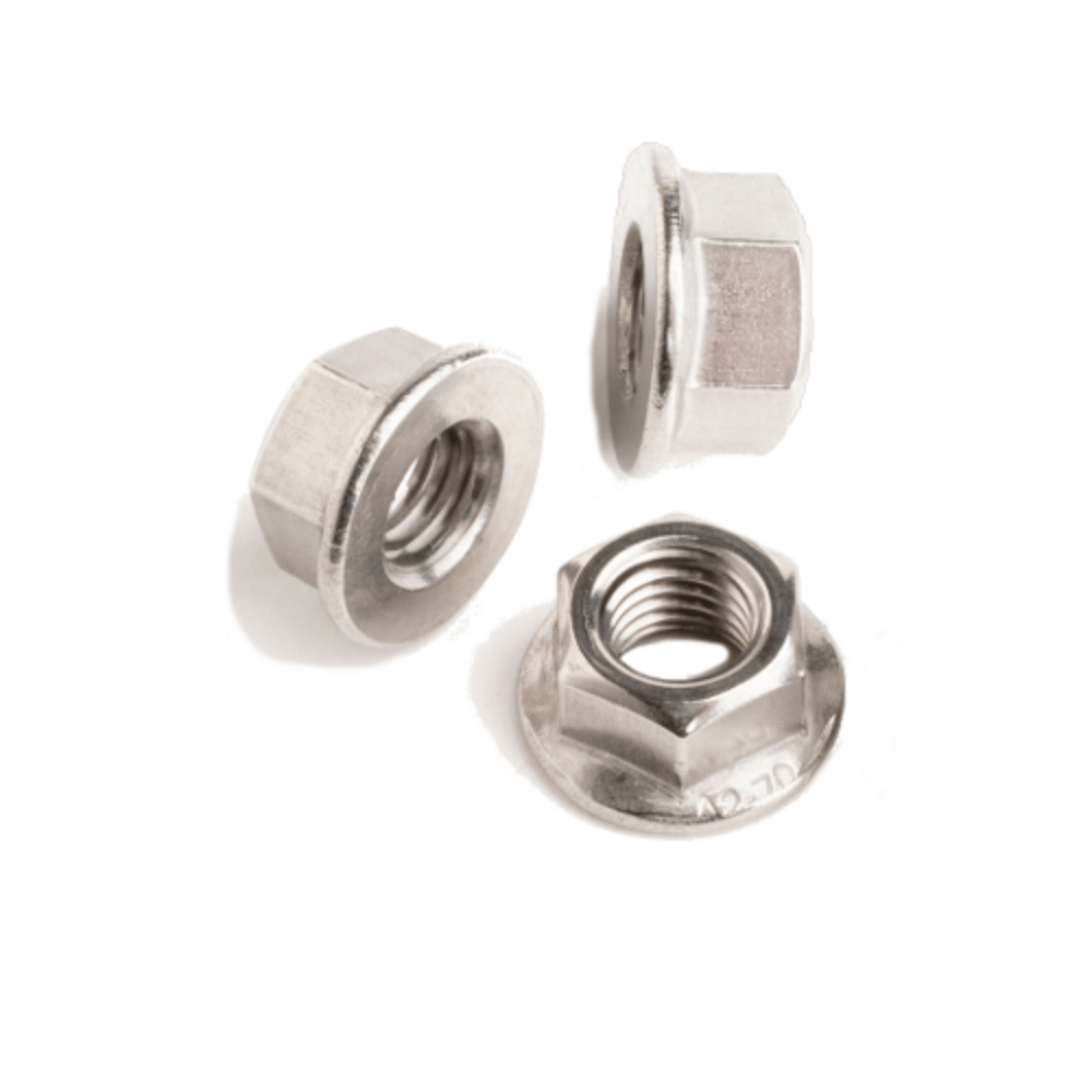 Flänsmutter M6MF M6 A4