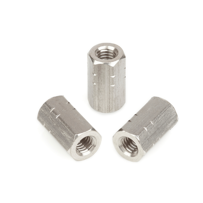 Sexkant skarvmutter M6MH M20x50 A4