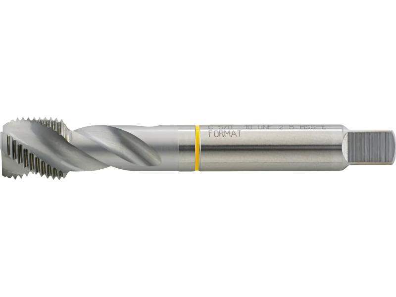 Maskingängtapp HSS-E, DIN2184, UNF 9/16", spiral, FORMAT