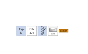 Maskingängtappsats HSS-E, DIN371/376, M3-M12 + borr, spiral, FORMAT