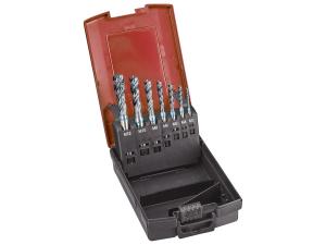 Maskingängtappsats HSS-E, DIN371/376, typ INOX, M3-M12, spiral, FORMAT GT