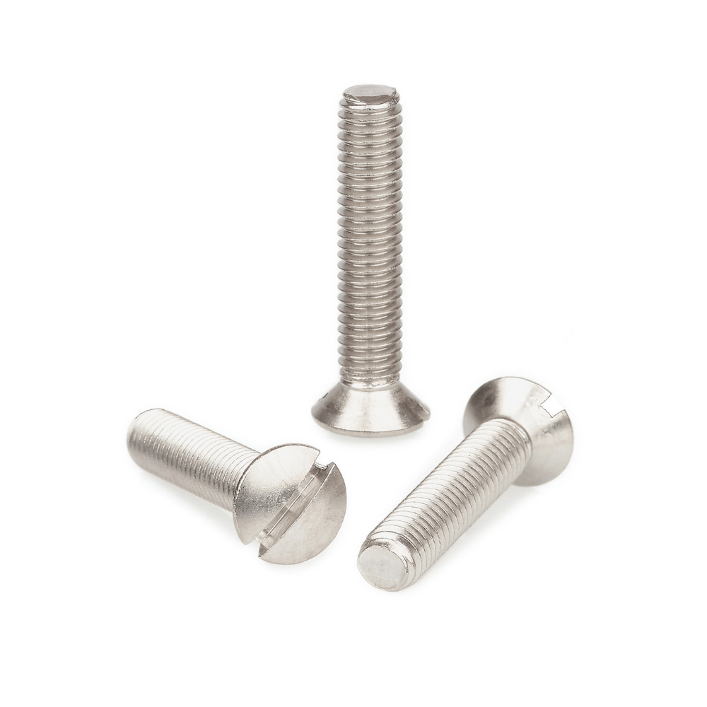 Kullerförsänkt spårskruv MKFS M5x12 A4